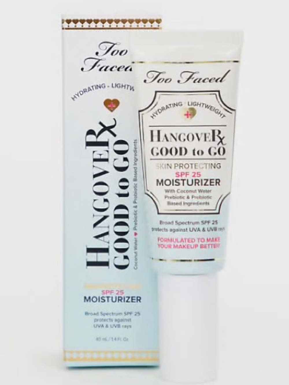 TOO FACED HANGOVER GOOD TO GO SKIN PROTECTING SPF 25 MOISTURIZER
